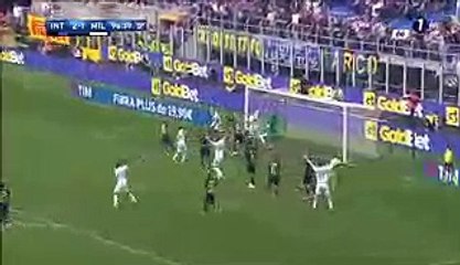 Cristian Zapata Goal HD - Inter 2-2 AC Milan - Serie A - 15.04.2017