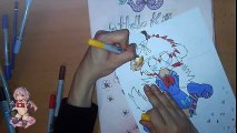 speed drawing prova copic