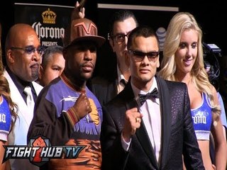 Mayweather vs. Maidana: face off and final press conference video