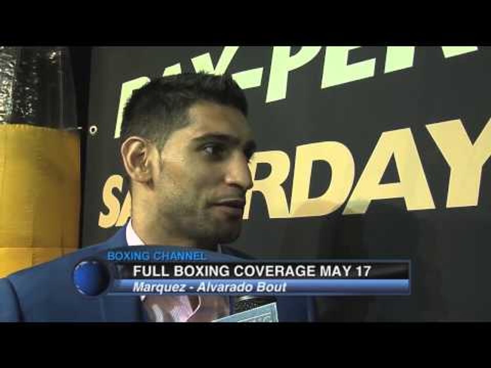 Amir Khan "I have to win this fight. If Mayweather fight happens, it happens"