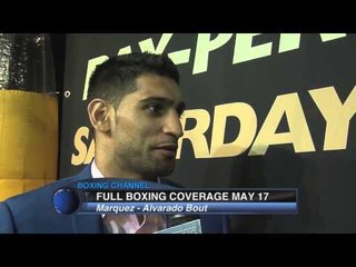 Amir Khan "I have to win this fight. If Mayweather fight happens, it happens"