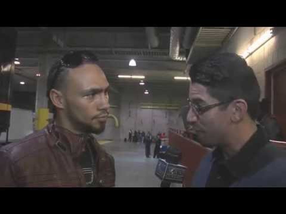 Keith Thurman "My power is true! Eventually everyone will take the Thurman test!"