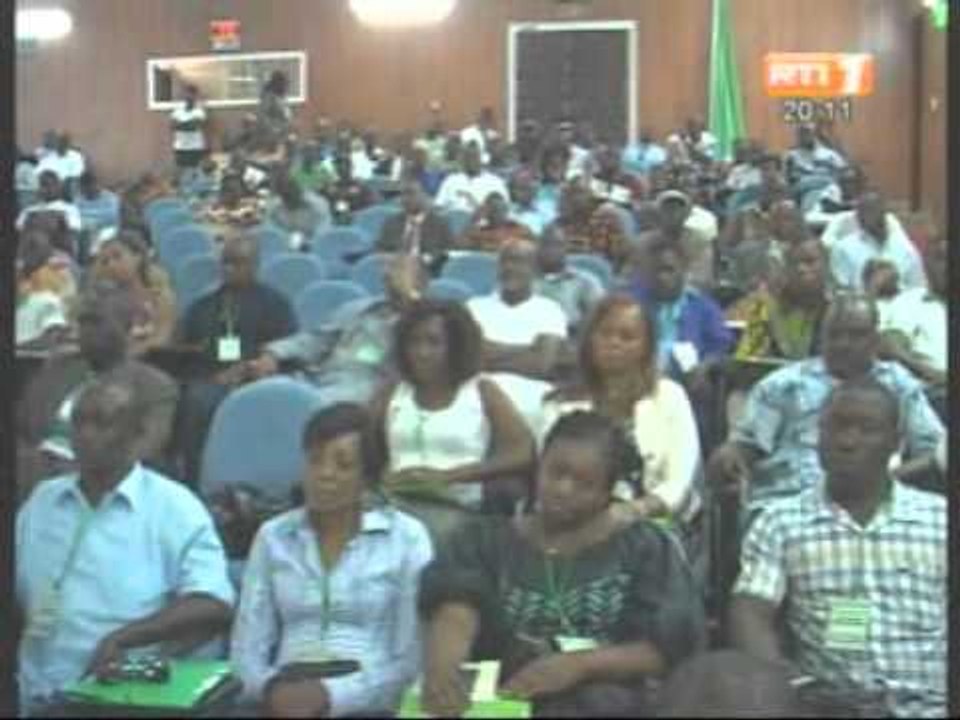 Clotûre du seminaire de la Jeunesse du PDCI RDA