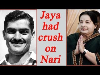 Jayalalithaa had crush on cricketer Nari Contractor | Oneindia News