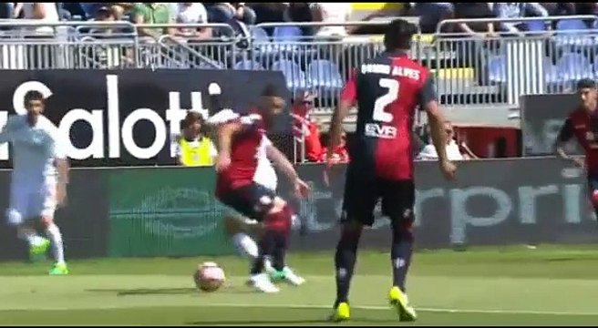 Borriello M. Goal - Cagliari 1-0 Chievo 15.04.2017