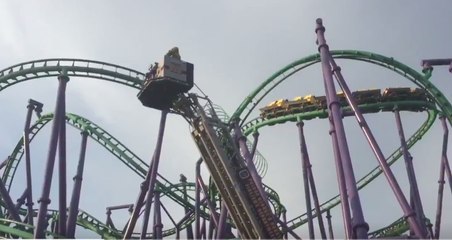 Two Dozen People Stuck on Six Flags America Roller Coaster