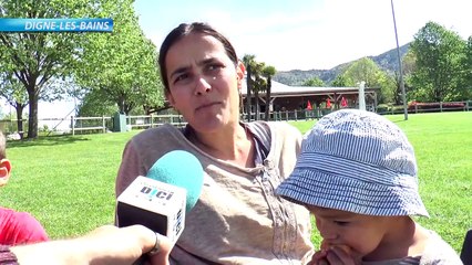 Digne-les-Bains : c'est déjà l'été autour du plan d'eau !