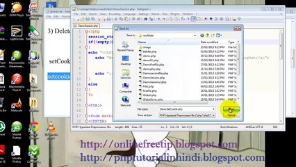 PHP Tutorial in Hindi-Urdu 43- Introduction COOKIE with Example-2-3_x264