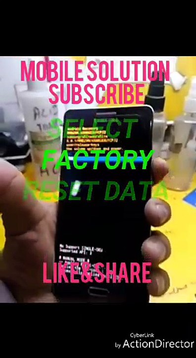 SAMSUNG GALAXY A5 HARD RESET  إزالة كلمة المرور أو إعادة تأمين لفتة