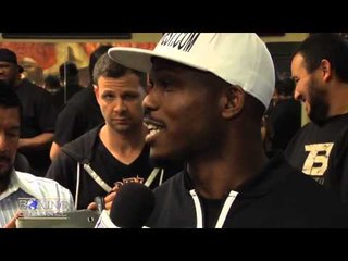 Timothy Bradley "Pacquiao faceoff comments came from the heart" + not showering before weigh in