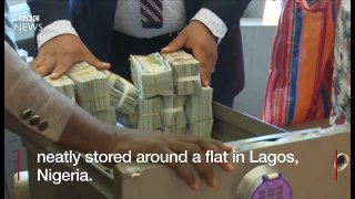 Nigeria- This is what $43m looks like in cash - BBC News
