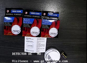 DETECTOR DE HUMO INALAMBRICO : SMOKE ALARM