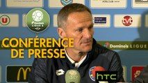 Conférence de presse Tours FC - FC Sochaux-Montbéliard (3-1) : Gilbert  ZOONEKYND (TOURS) - Albert CARTIER (FCSM) - 2016/2017