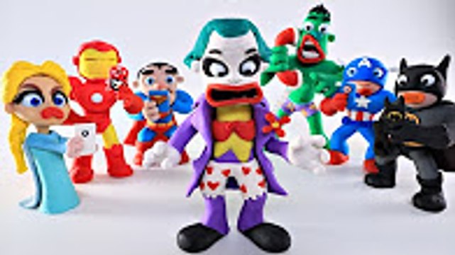 JOKER Wears Elsa's Underwear! Superhero Squad Pranks Batman, Hulk, Ironman, Superman