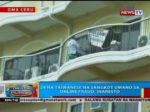 BP: 24 na Taiwanese na sangkot umano sa online fraud, inaresto