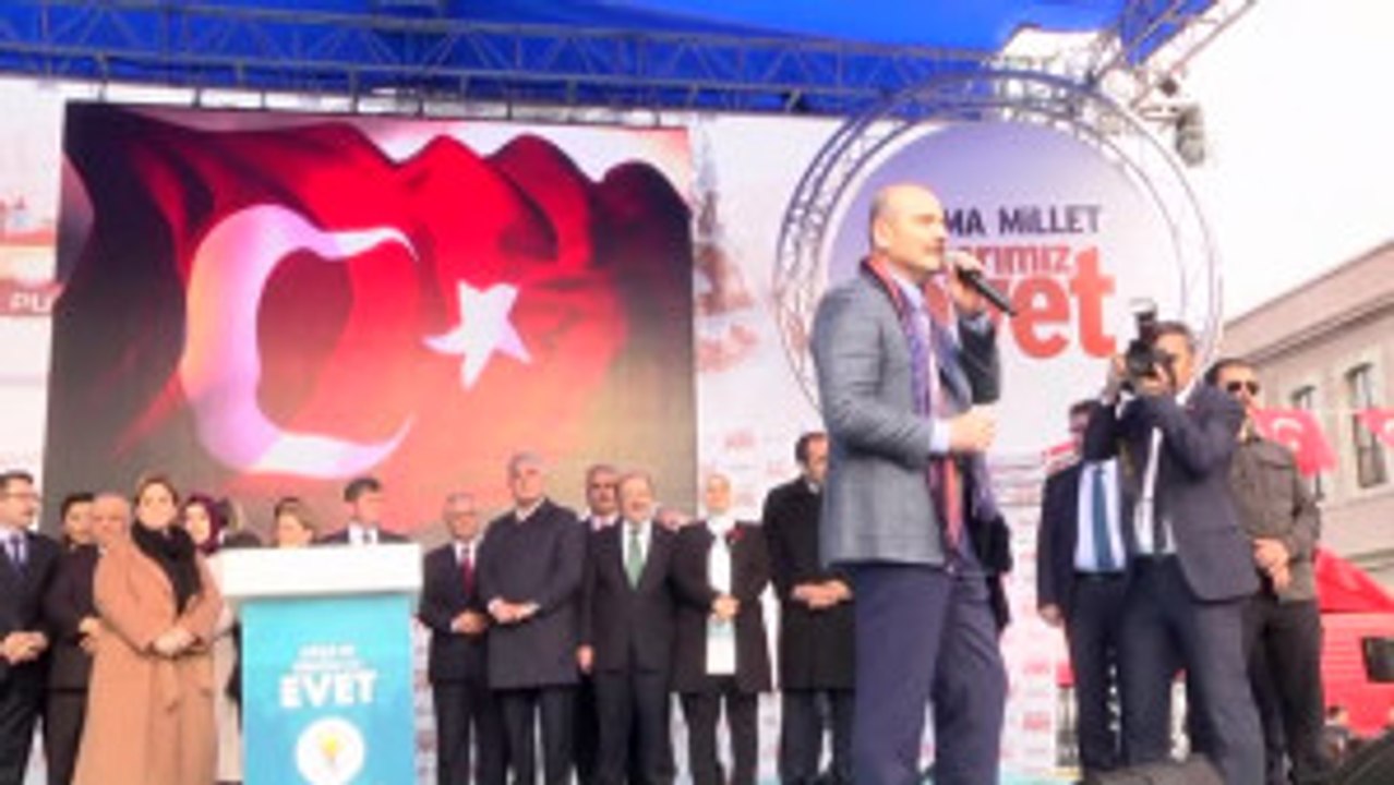 Soylu: "Başı Göğe Erecek Kadar Onurlu Insanların Yaşadığı Bir Türkiye Istiyoruz"