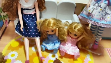 パパの眼鏡を探すよ！リカちゃんチャイムでピンポーンゆったりさん ❤ 子供向け おもちゃ アニメ キッズ ごっこ 遊び 動画 トイキッズ