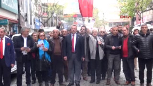 Trabzon Hürriyet ve Memleket Için Elele Platformu 'Hayır' Oyu Için Yürüyüş Düzenledi