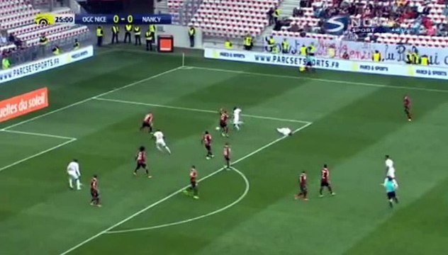Maurice Dale GOAL HD - Nice 0-1 Nancy 15.04.2017