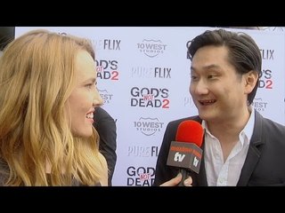 Paul Kwo Interview "God's Not Dead 2" Premiere Red Carpet