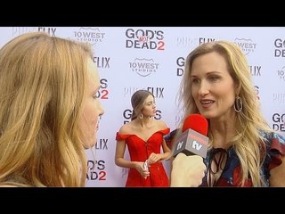 Korie Robertson Interview "God's Not Dead 2" Premiere Red Carpet #DuckDynasty