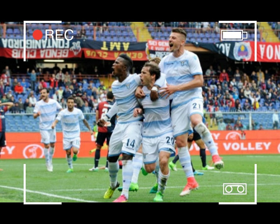 GENOA-LAZIO, I GOL DI BIGLIA E LUIS ALBERTO CON LA VOCE DI ZAPPULLA!