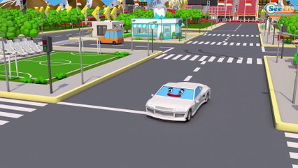 LEARN COLOR for kids with CARS! Funny 3D animation cartoon for babies