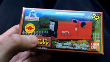 Thomas the Tank Engine Bandai TECS Rusty and Capsule Annie