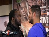 Stiverne vs Arreola full press conference and face off video