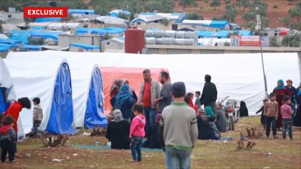 نزوح معظم أهالي خان شيخون بعد مذبحة الكيميائي