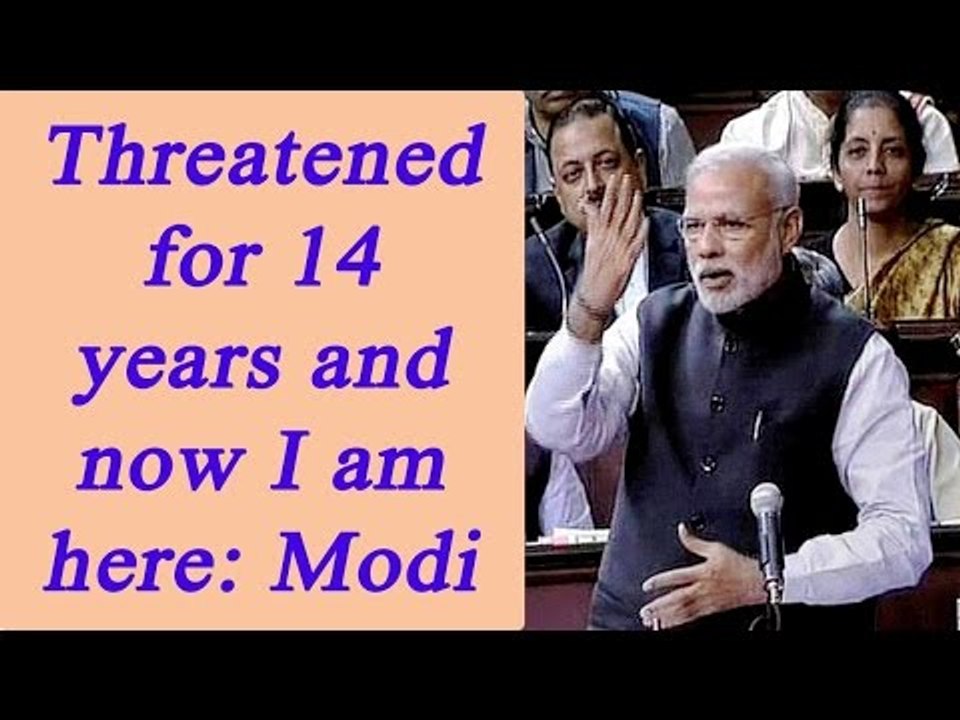 PM Modi's message to Congress: Threats don't work in a democracy