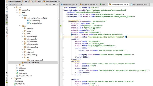 Add Google Analytics to Android APP