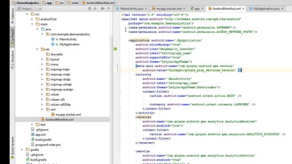 Add Google Analytics to Android APP
