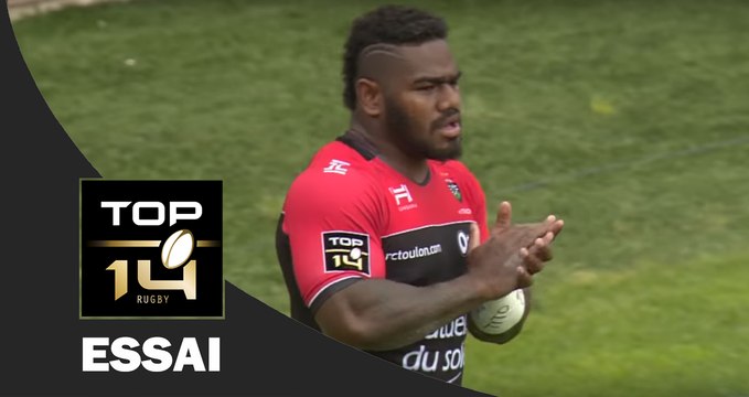 TOP 14 ‐ Essai Josua TUISOVA (RCT) – Toulon-Castres – J24 – Saison 2016/2017