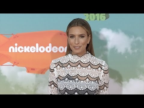 Renee Bargh Kids' Choice Awards Orange Carpet Arrivals