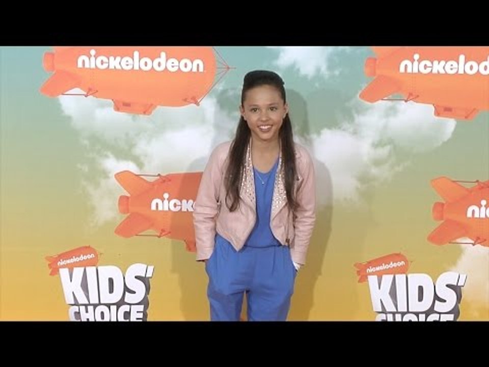 Breanna Yde Kids' Choice Awards Orange Carpet Arrivals
