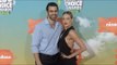 Nyle DiMarco & Peta Murgatroyd Kids' Choice Awards Orange Carpet Arrivals