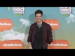 Grant Gustin Kids' Choice Awards Orange Carpet Arrivals