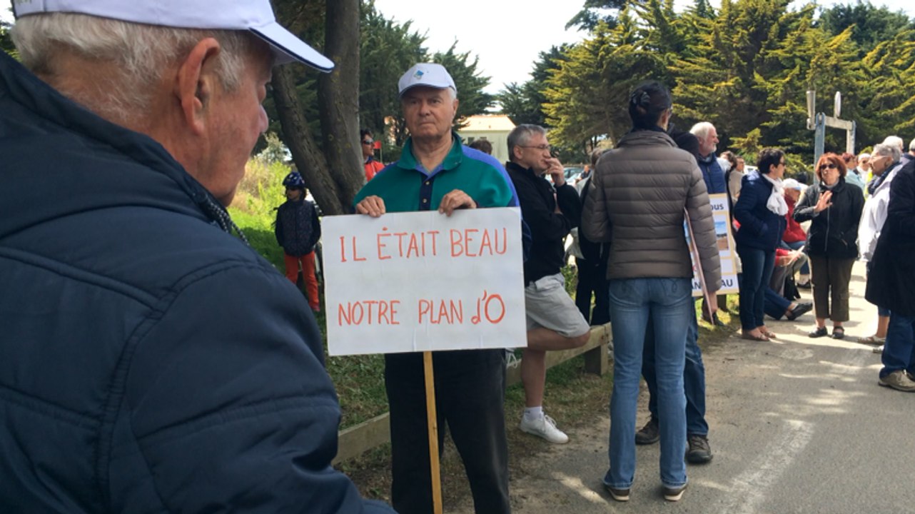 Manifestation pour la Normandelière