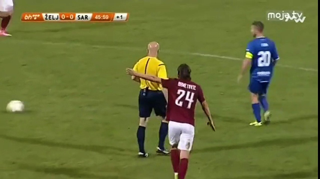 FK Željezničar - FK Sarajevo / Sporni trenutak