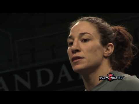 UFC 170 Ronda Rousey vs. Sara McMann- McMann full open workout (HD)