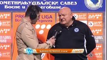 FK Željezničar - FK Sarajevo / Izjava Petrovića na poluvremenu