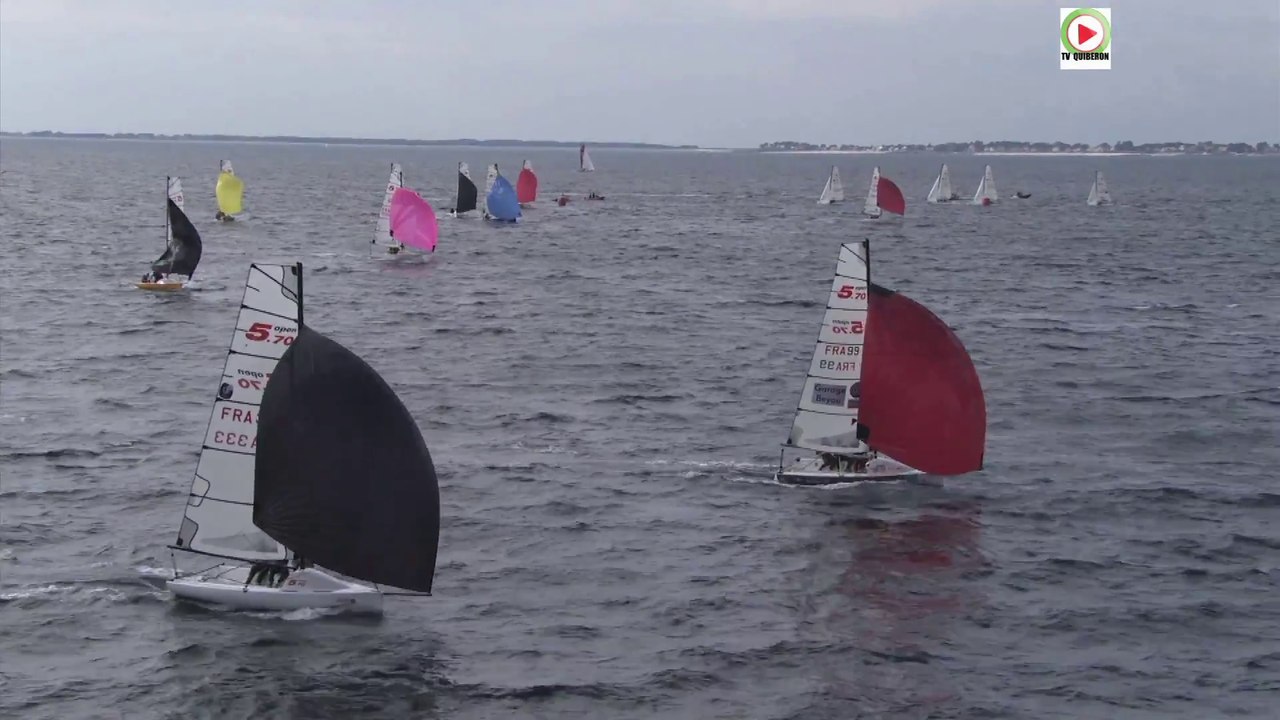 Sailing  |   Spi Ouest-France 2017 vu du Ciel   |  TV Quiberon 24/7