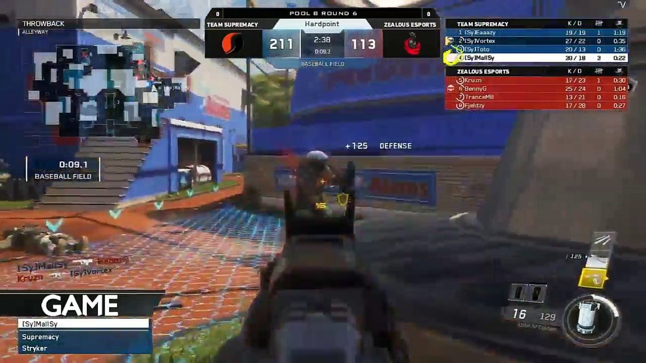 Supremacy vs Zealous Bo5 | COD CWL Birmingham Open 2017 - Group B | Supremacy vs Zealous Esports | CoD Esports TV