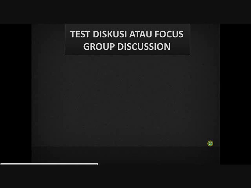 9. Tes diskusi