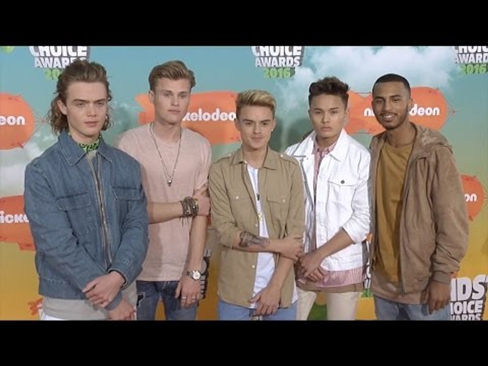 B-Brave Kids' Choice Awards Orange Carpet Arrivals