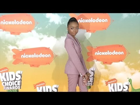 Skai Jackson Kids' Choice Awards Orange Carpet Arrivals