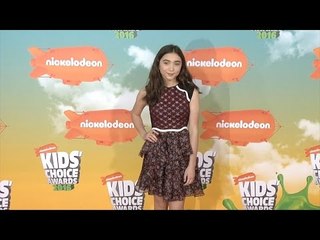 Rowan Blanchard Kids' Choice Awards Orange Carpet Arrivals
