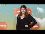 Meghan Trainor Kids' Choice Awards Orange Carpet Arrivals