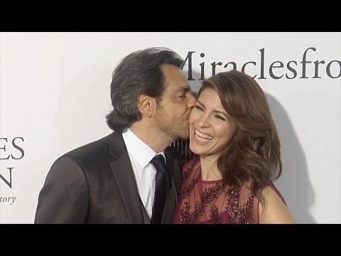 Eugenio Derbez & Alessandra Rosaldo Miracles from Heaven World Premiere Red Carpet